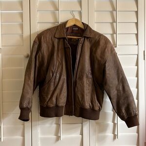 Vintage Wilsons Adventure Bound‎ Leather Moto Jacket